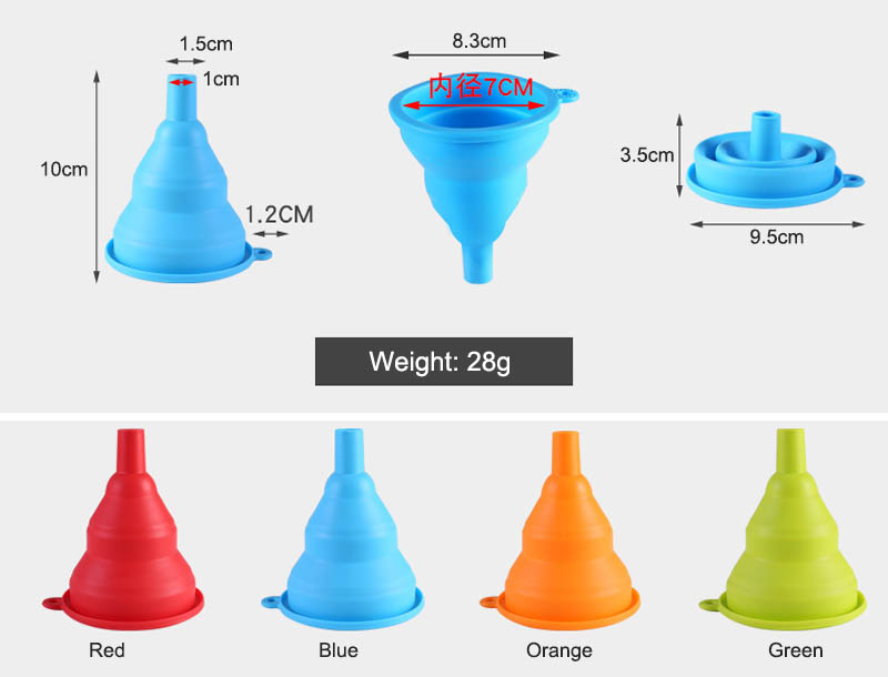 flexible oil funnel